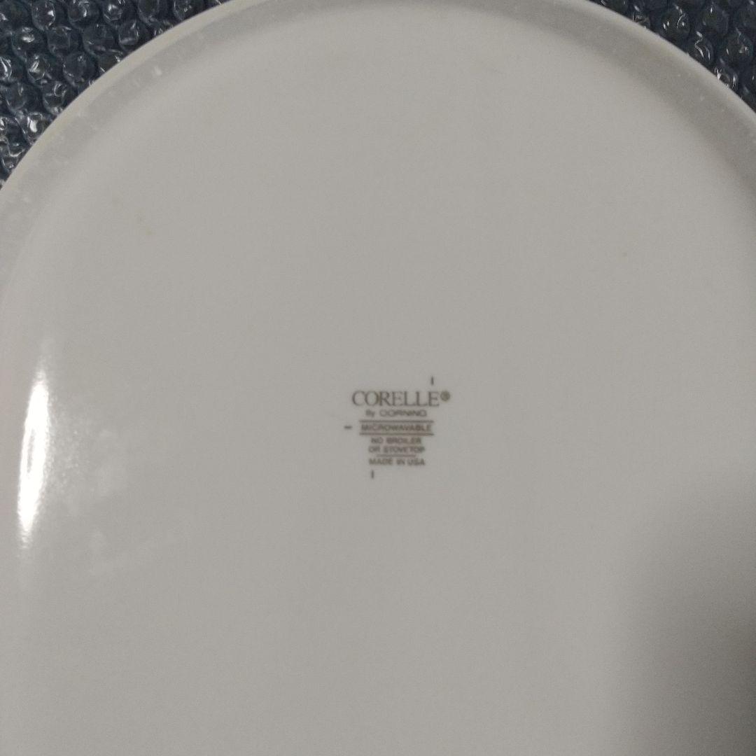 Corelle 楕円形盛り皿 プロブィンシャルブルー