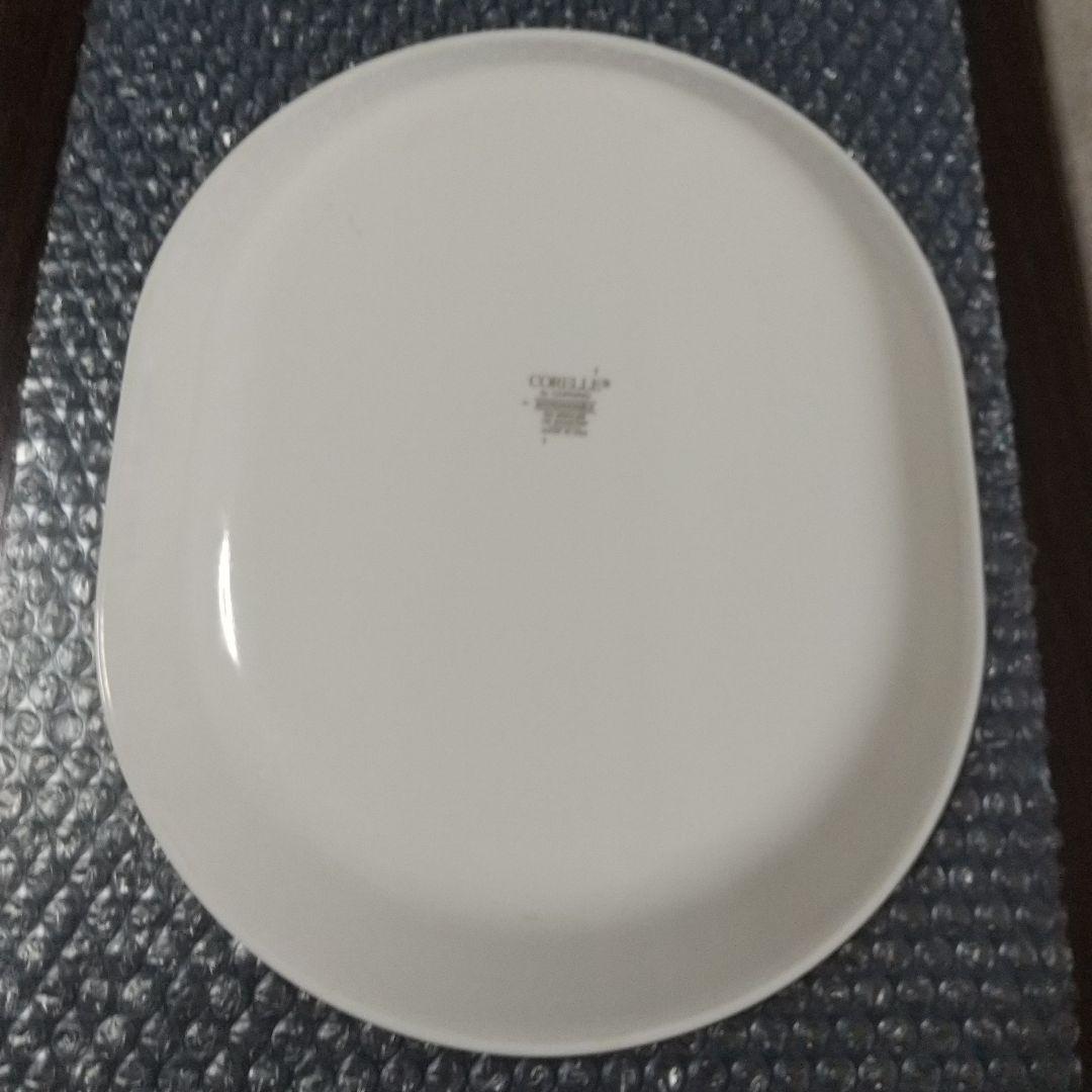 Corelle 楕円形盛り皿 プロブィンシャルブルー