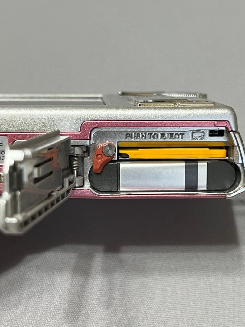 OLYMPUS μ1020 デジタルカメラ　ピンク※ピクチャーカード付き