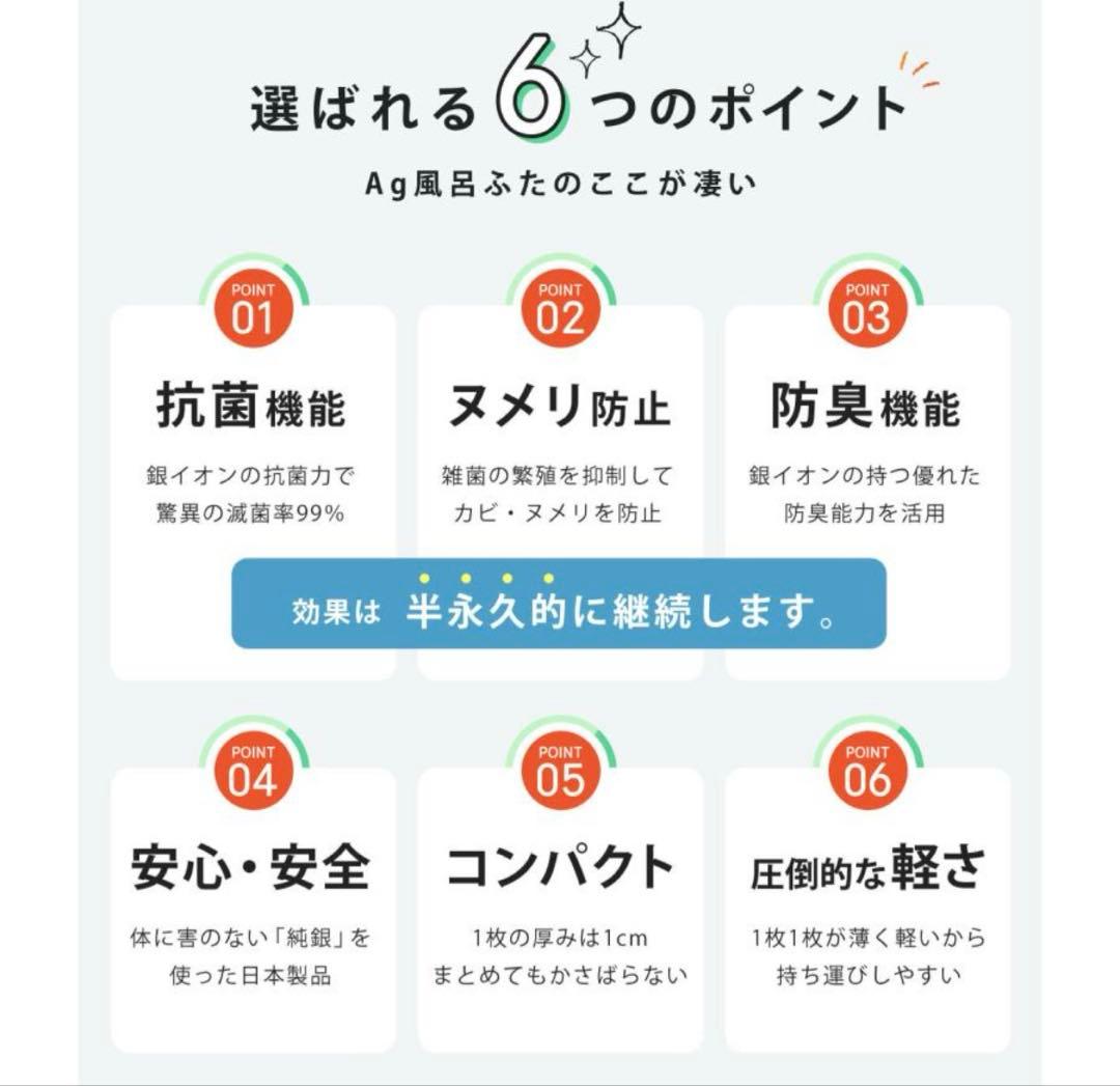 風呂ふた 組み合わせ 75×150cm 用