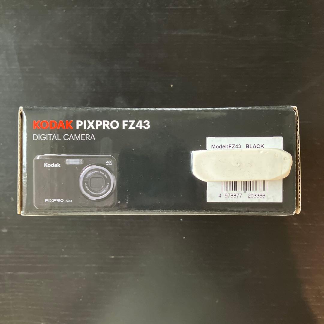 【新品保証付】KODAK PIXPRO FZ43 デジタルカメラ ブラック　②