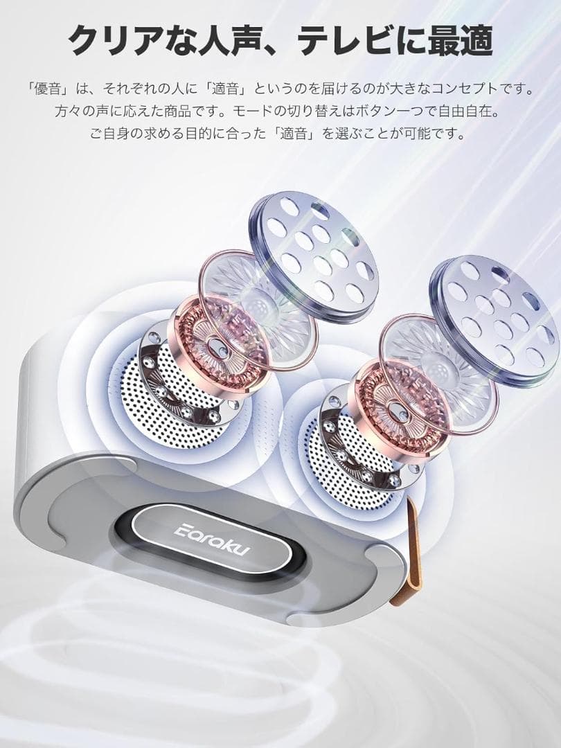【専用】手元スピーカー テレビ用 2025 ゼロ遅延版 お手元スピーカー 新品
