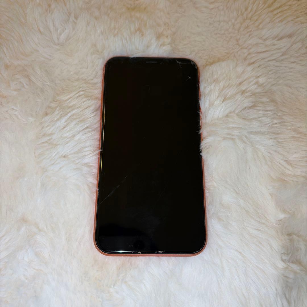 iPhoneXR コーラルピンク 本体
