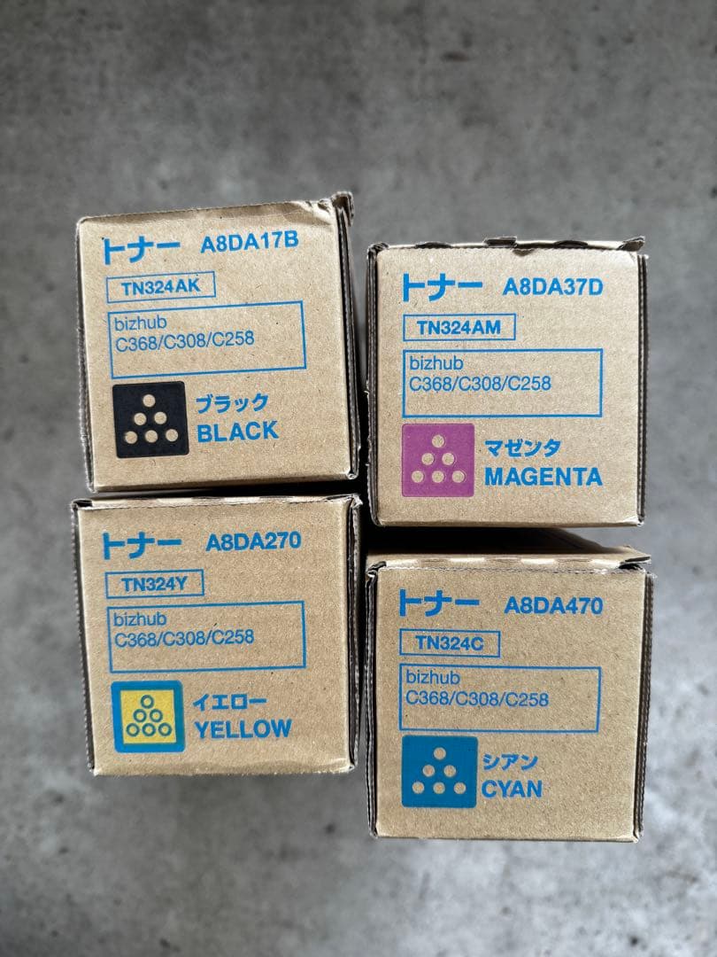 コニカミノルタ 純正トナー TN324 15本セット