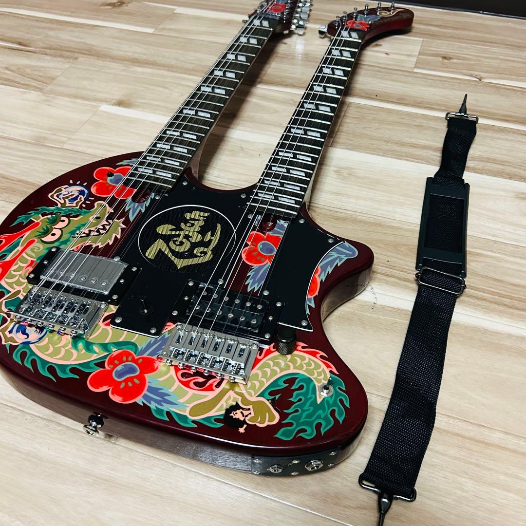 FERNANDES ZO-3 ART ROCK Two Heaven Wネック