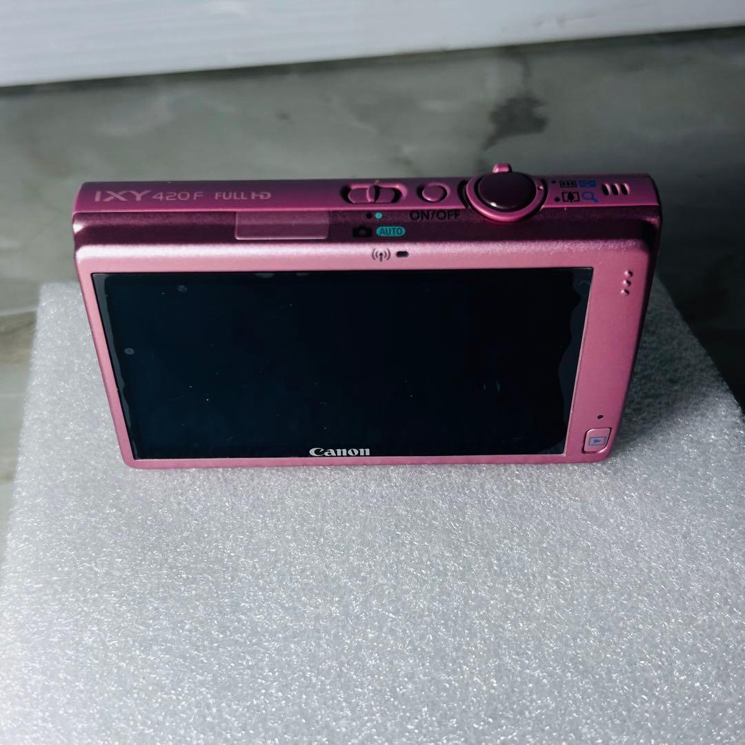 【美品】Canon IXY 420F ピンク コンパクトデジタルカメラ　元箱付き