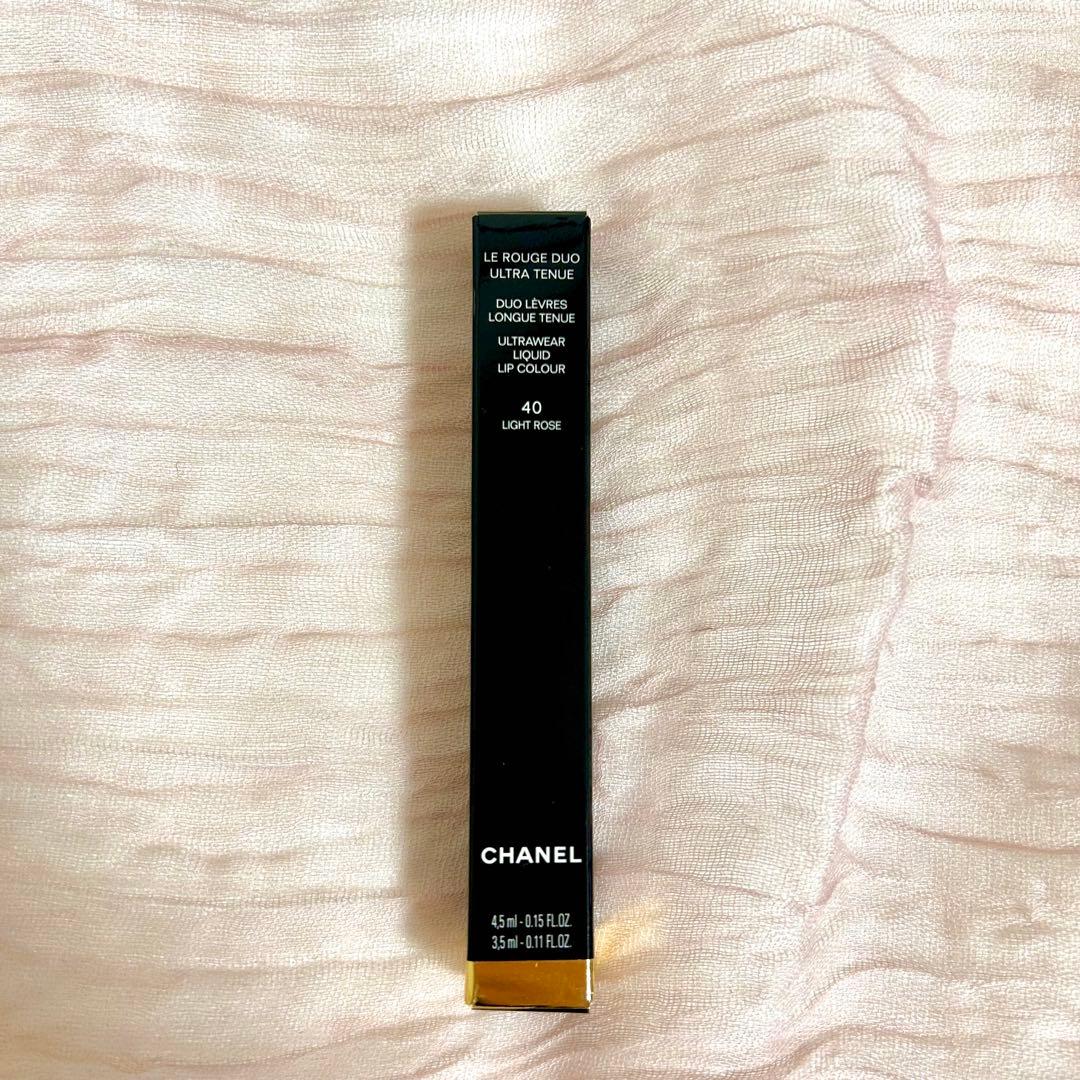 CHANEL ル ルージュ デュオ ウルトラ トゥニュ 40ライトローズ 未使用