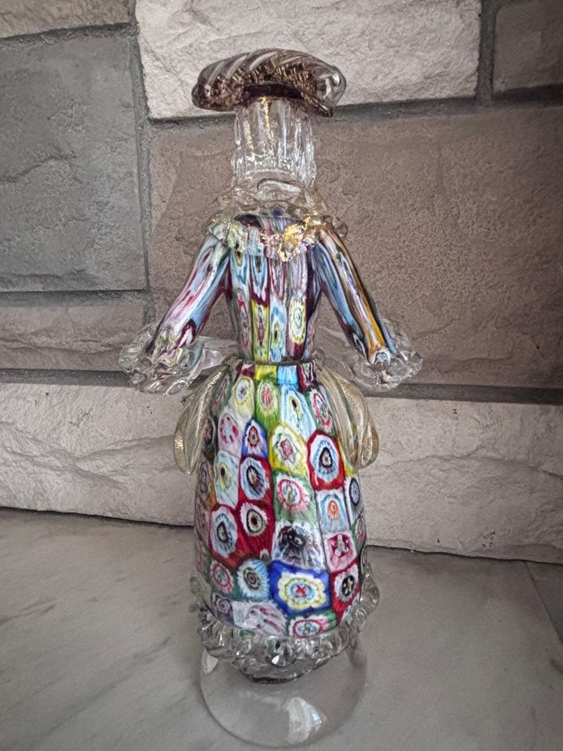 ベネチアガラス人形24cm