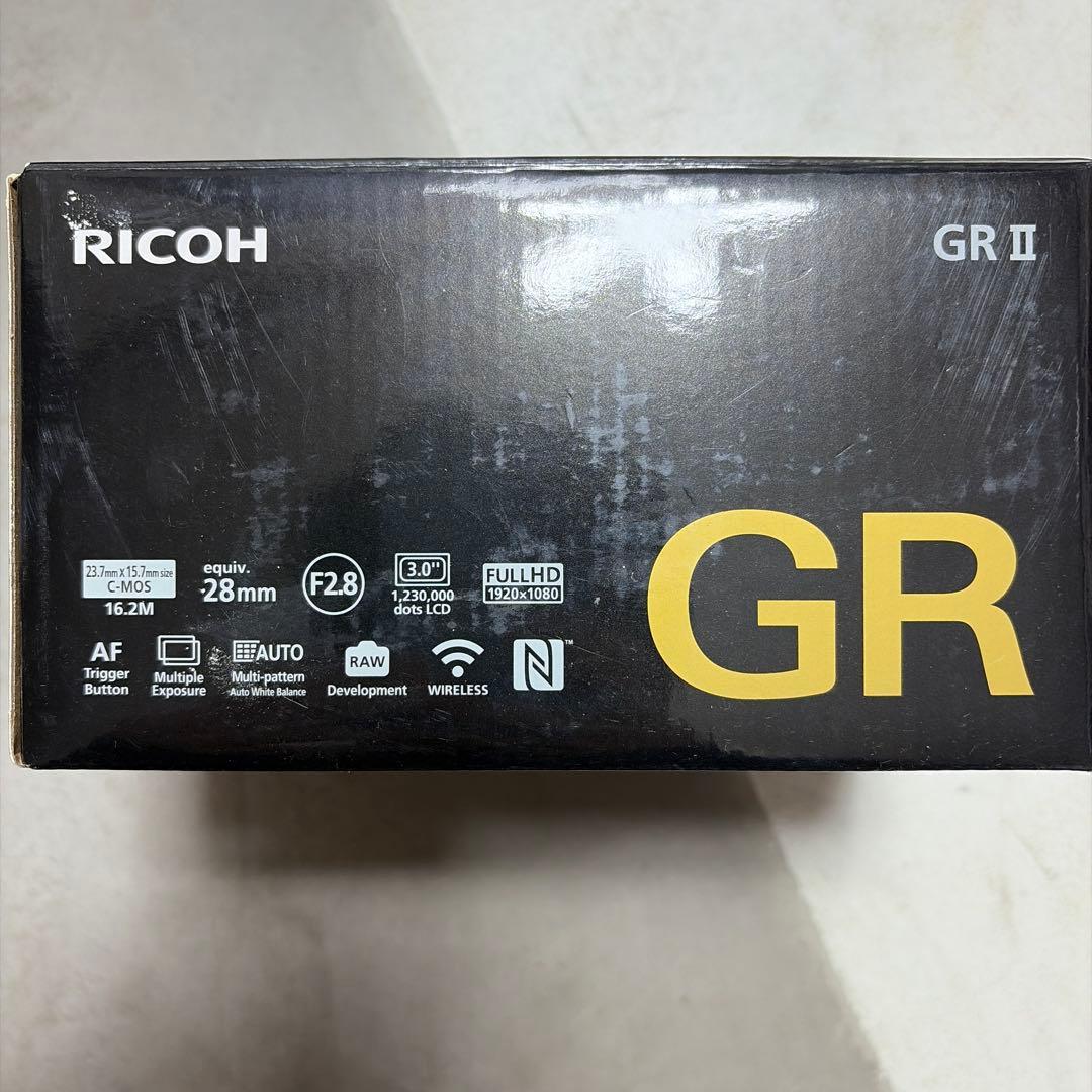 ★超美品★ RICOH GRⅡ デジタルカメラ リコー ショット数 199