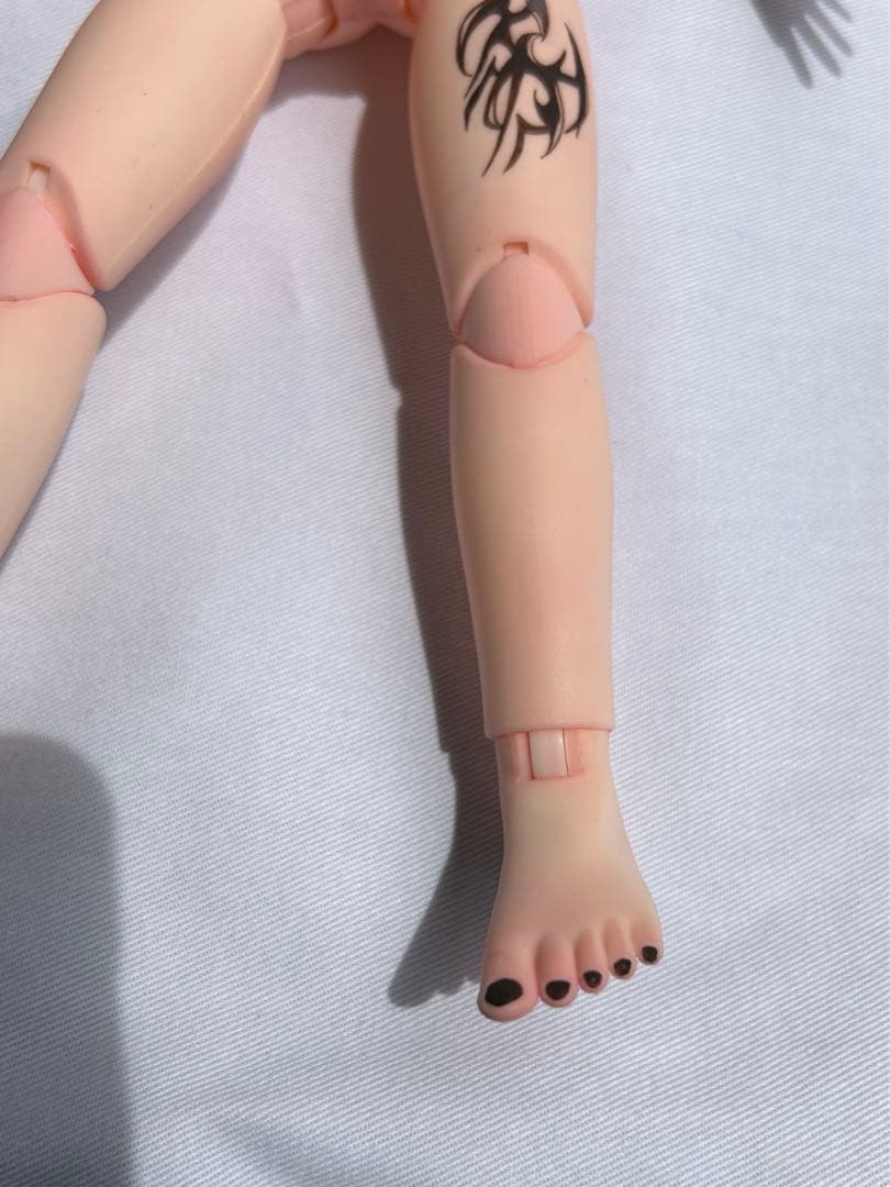 【お値下げ】カスタムドール 1/6 bjd 球体関節人形 ピアス付き