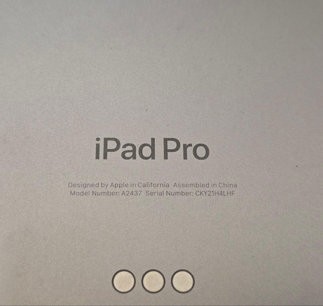 iPad pro 12.9インチ 第6世代 2TB 純正ケース付