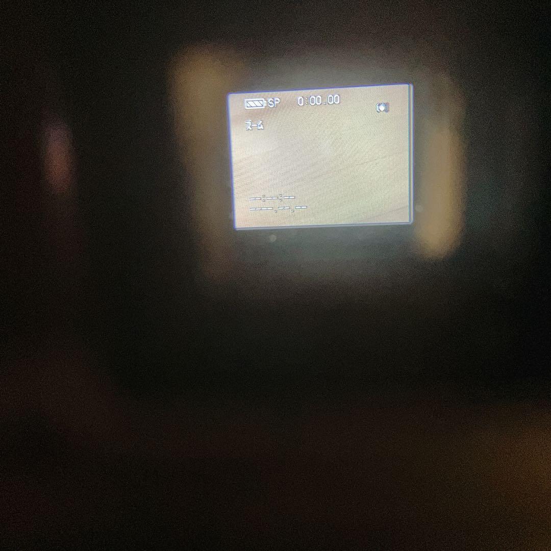 【動作品】Panasonic NV-C2 ビデオカメラ　Mini DV 付属品