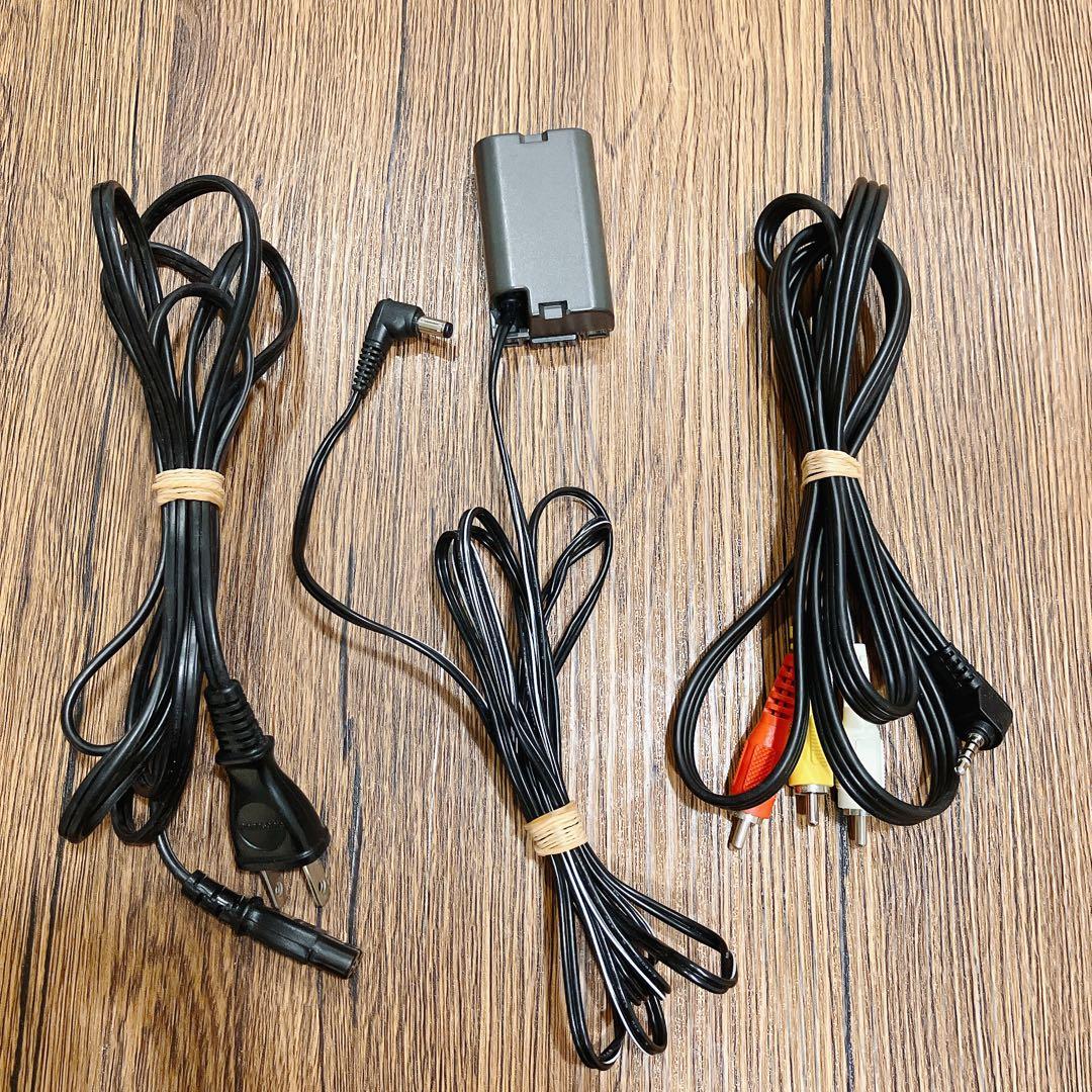 【動作品】Panasonic NV-C2 ビデオカメラ　Mini DV 付属品