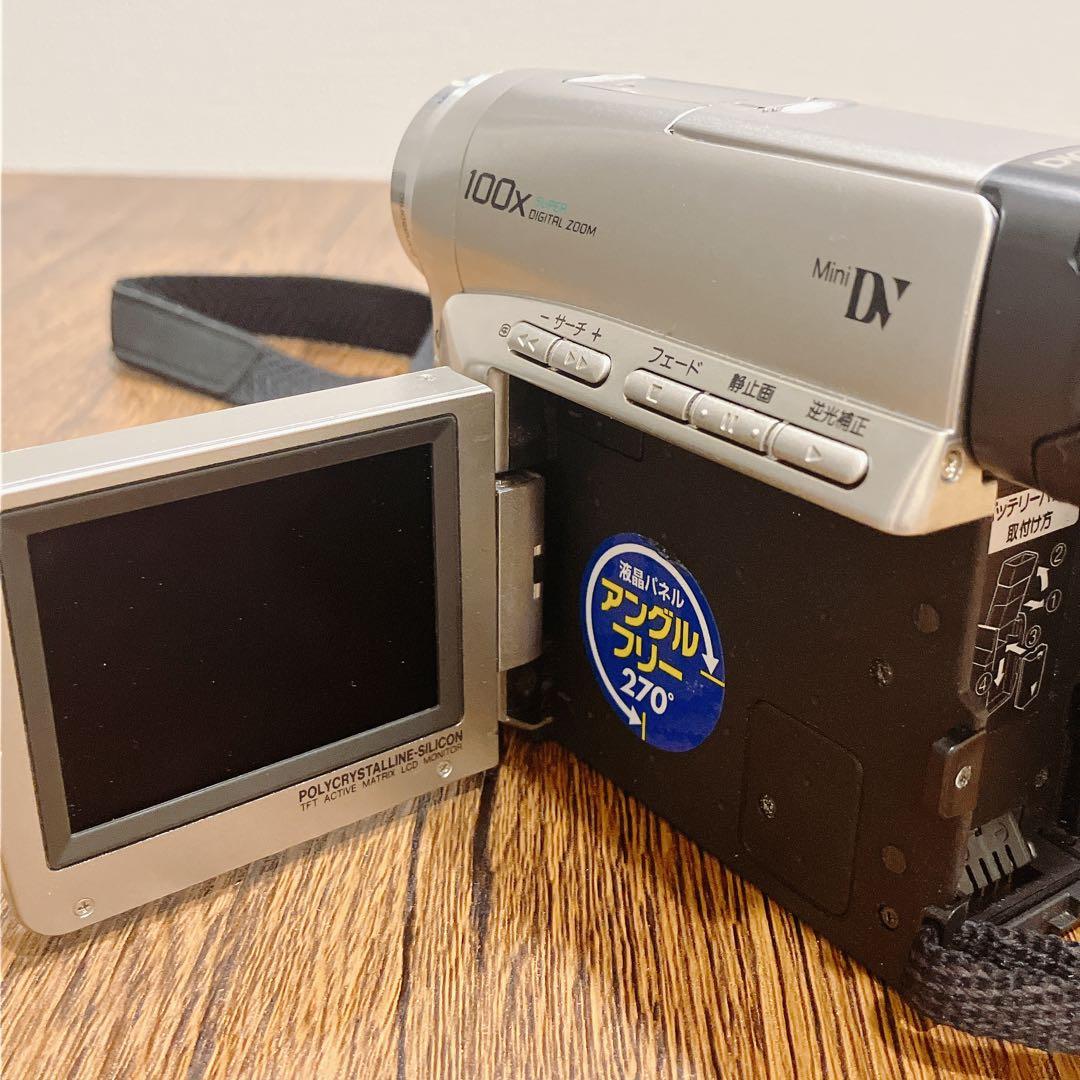 【動作品】Panasonic NV-C2 ビデオカメラ　Mini DV 付属品