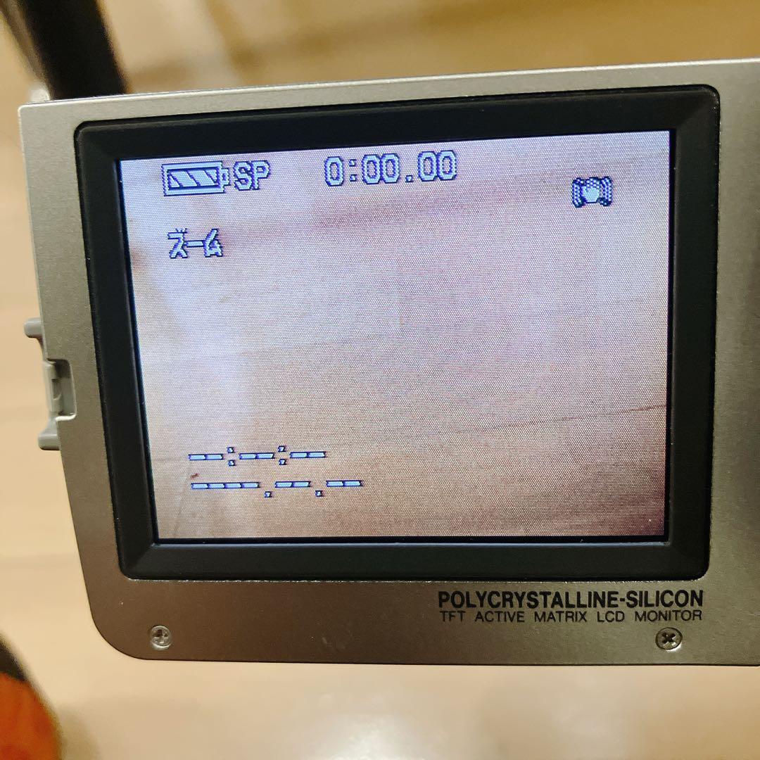 【動作品】Panasonic NV-C2 ビデオカメラ　Mini DV 付属品