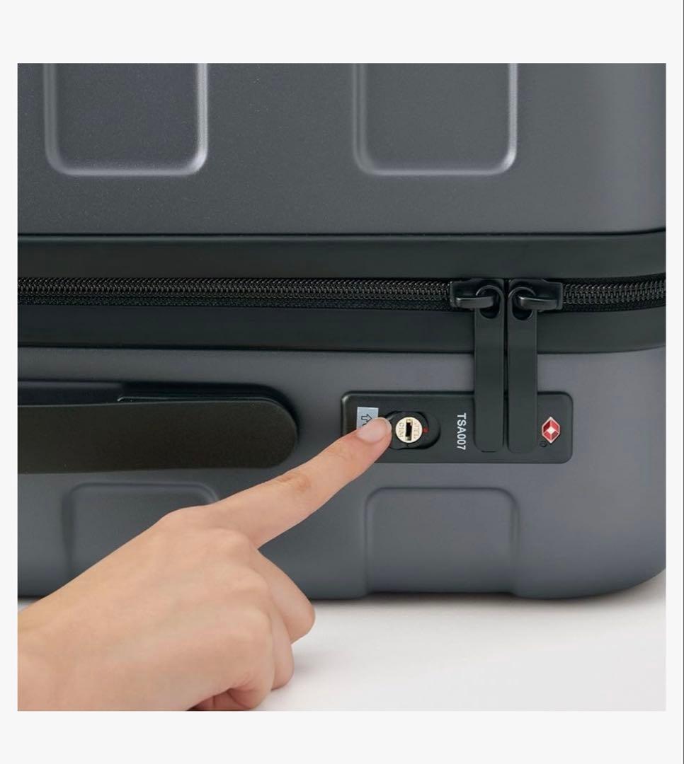無印良品 キャリーケース 36L スーツケース 機内持ち込み 無印 ストッパー付