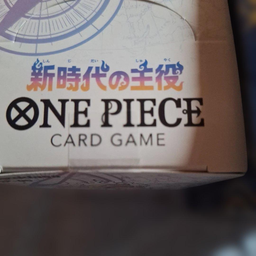 ワンピース カード　BOX 新時代の主役、ROMANCE　DAWNテープ付き