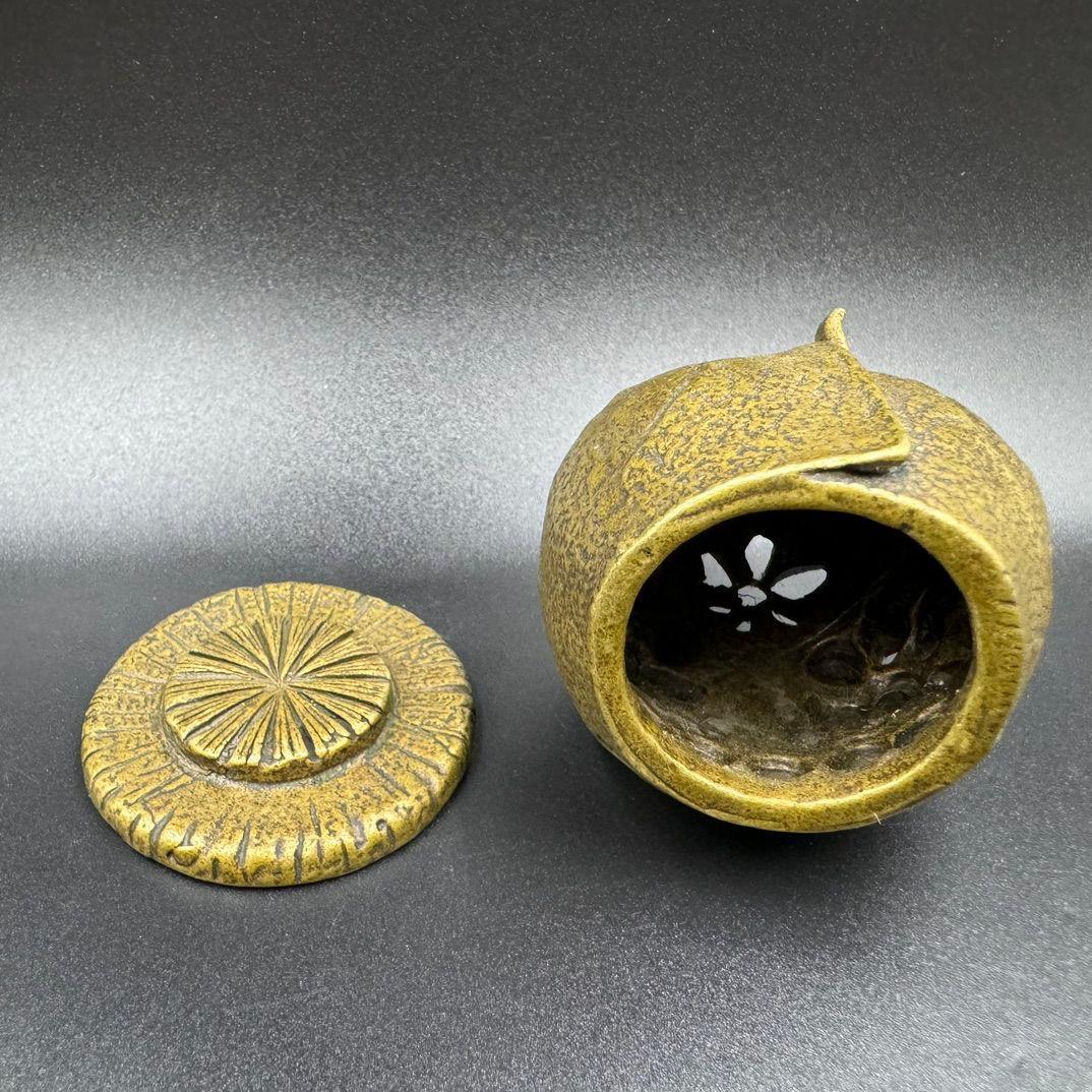 銅 細工 達磨祖師銅像香炉 デスクトップ香り炉 香道具 茶道具 装飾工芸品 置物