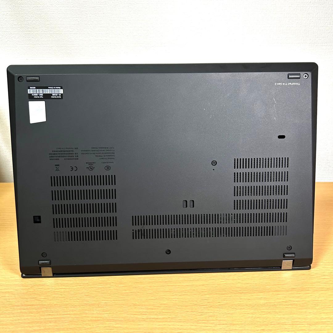 美品 Lenovo ThinkPad T14 Gen2 i5 16GB 14型