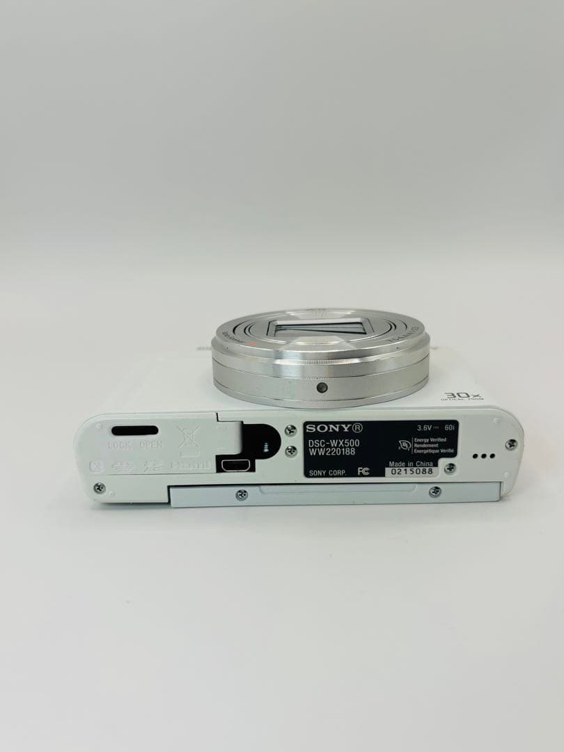 【美品】SONY DSC-WX500 30倍ズーム 動作確認済み バッテリー付