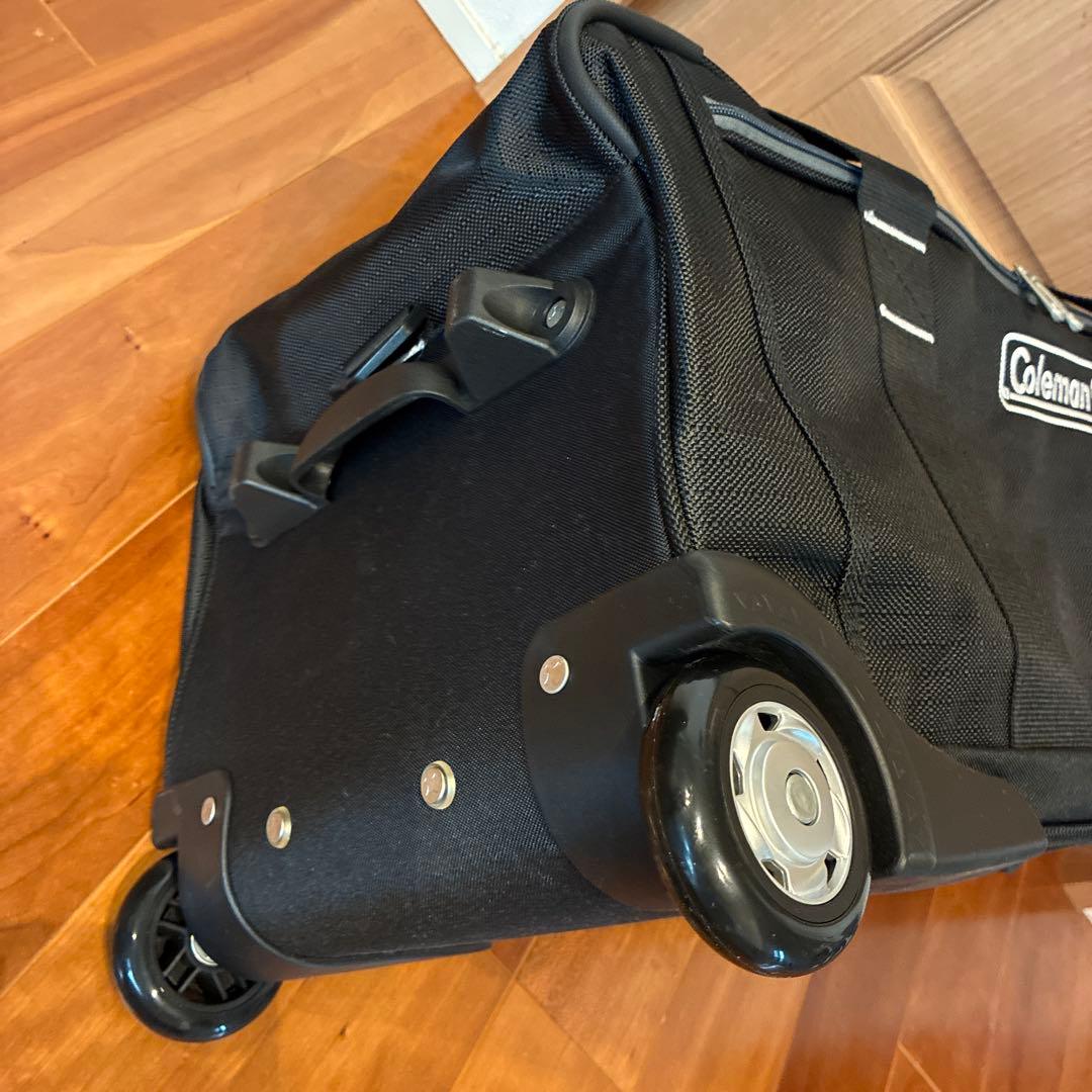 Coleman ボストンキャリーバッグ黒　コールマン　70L 3WAY