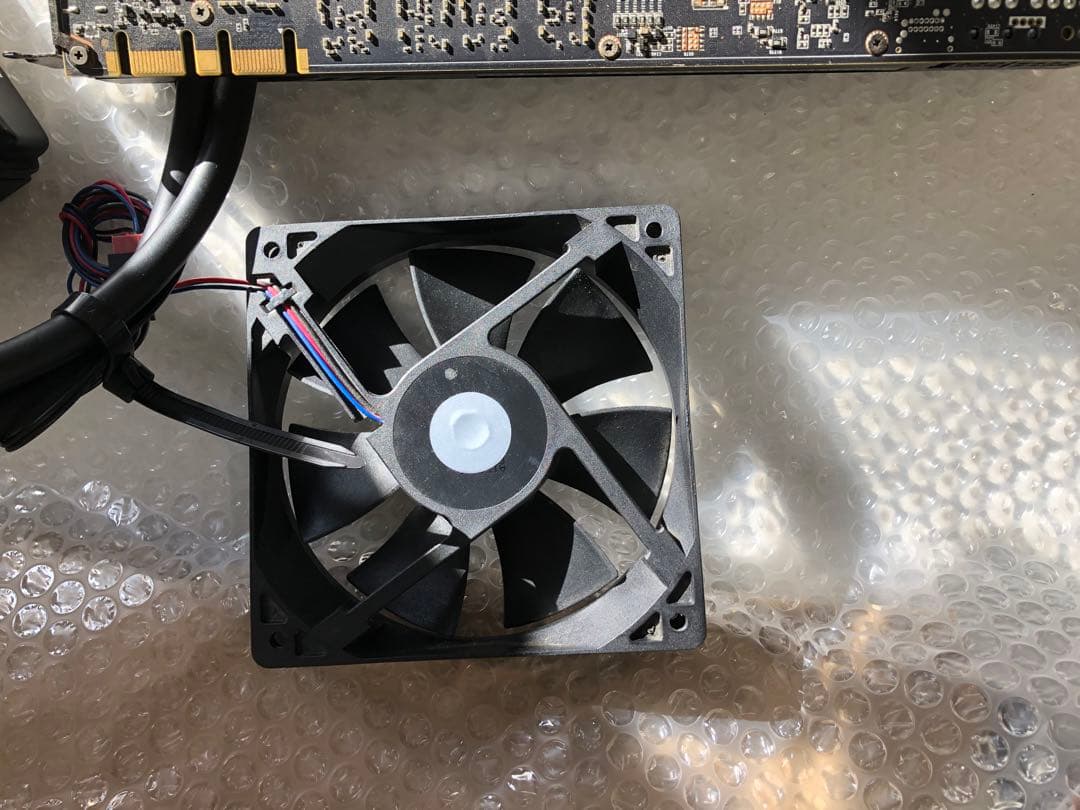GTX 1080 Ti 11GB 空冷x簡易水冷ハイブリッドグラボ