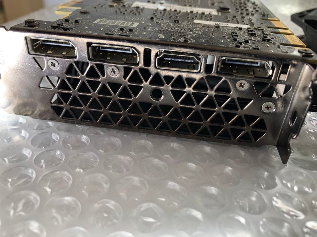 GTX 1080 Ti 11GB 空冷x簡易水冷ハイブリッドグラボ