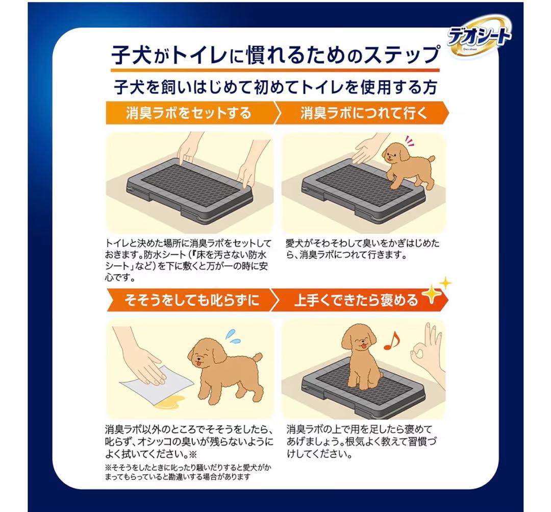 デオシート消臭　トイレトレーニングマット ワイド