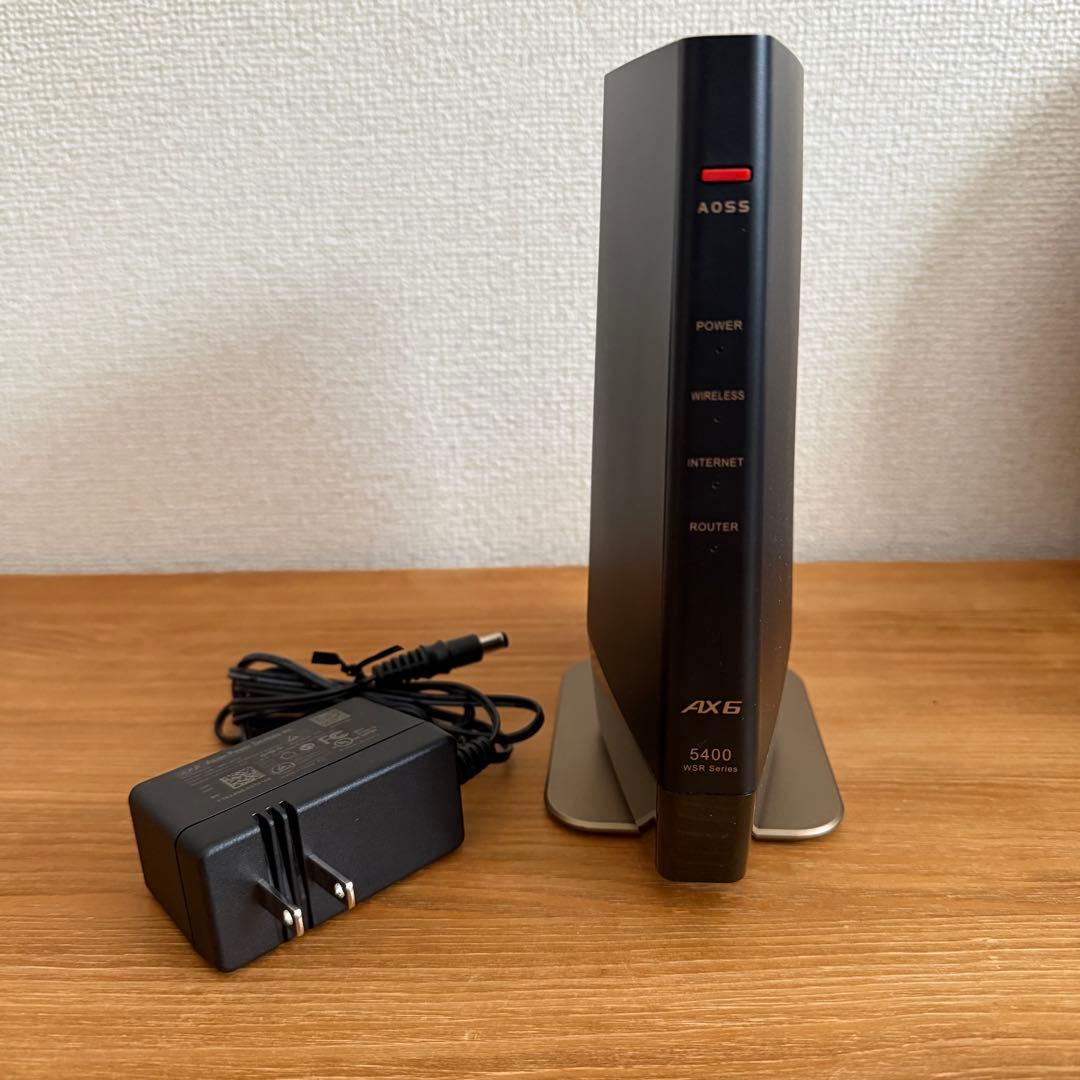 バッファロー　無線LANルーター　WSR-5400AX6S-MB
