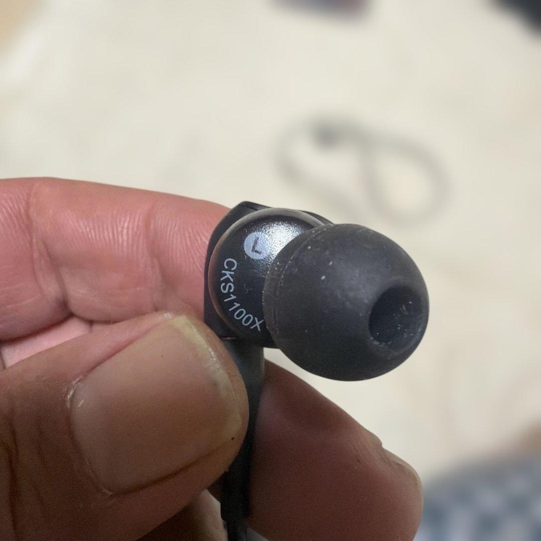 CKS1100X ブラック 有線イヤホン