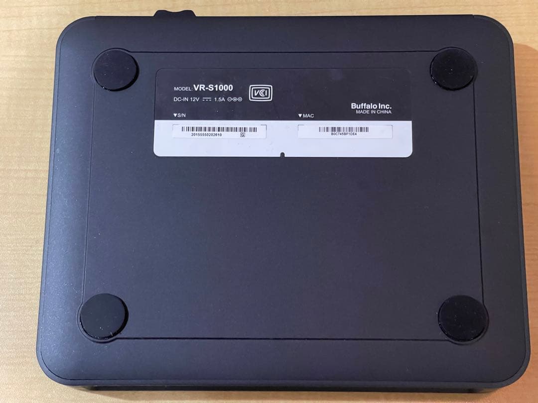 Buffalo VR-S1000 ルーター