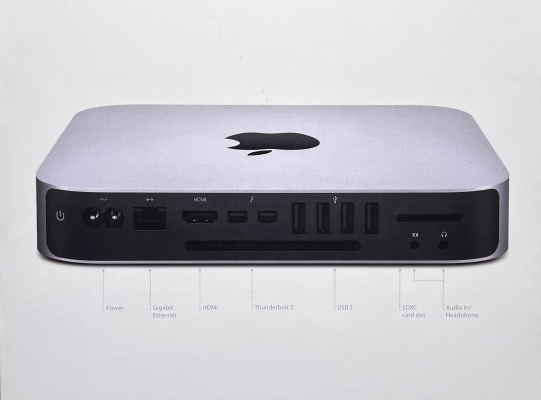 美品♪〜Mac mini 2014【 Fusion Drive（1.12TB）】
