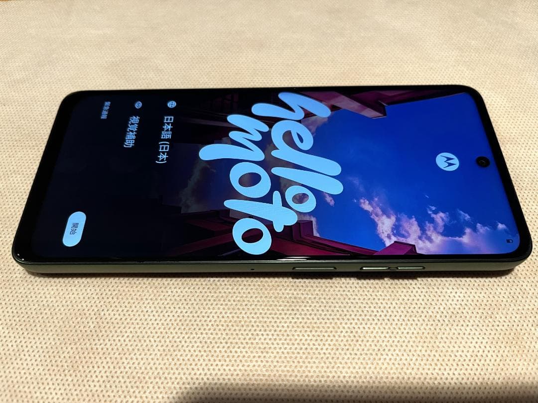 Motorola moto g66j 5G グリーン 本体