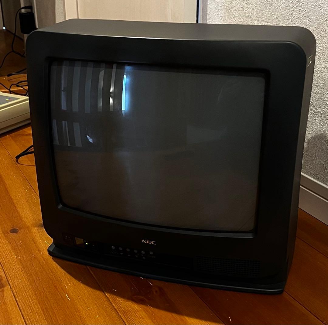 NEC ブラウン管テレビ 14型　C-14R39 レトロ　当時物