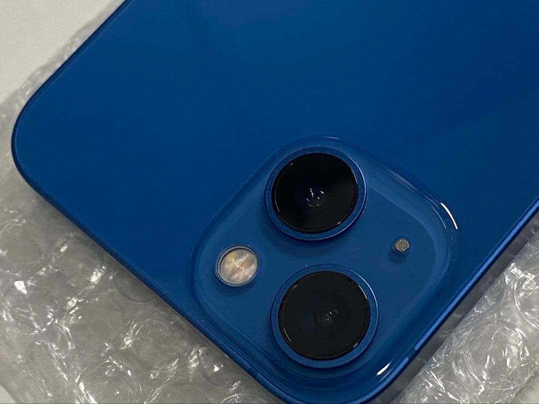 ③中古♪iPhone13 128GB SIMフリー ブルー