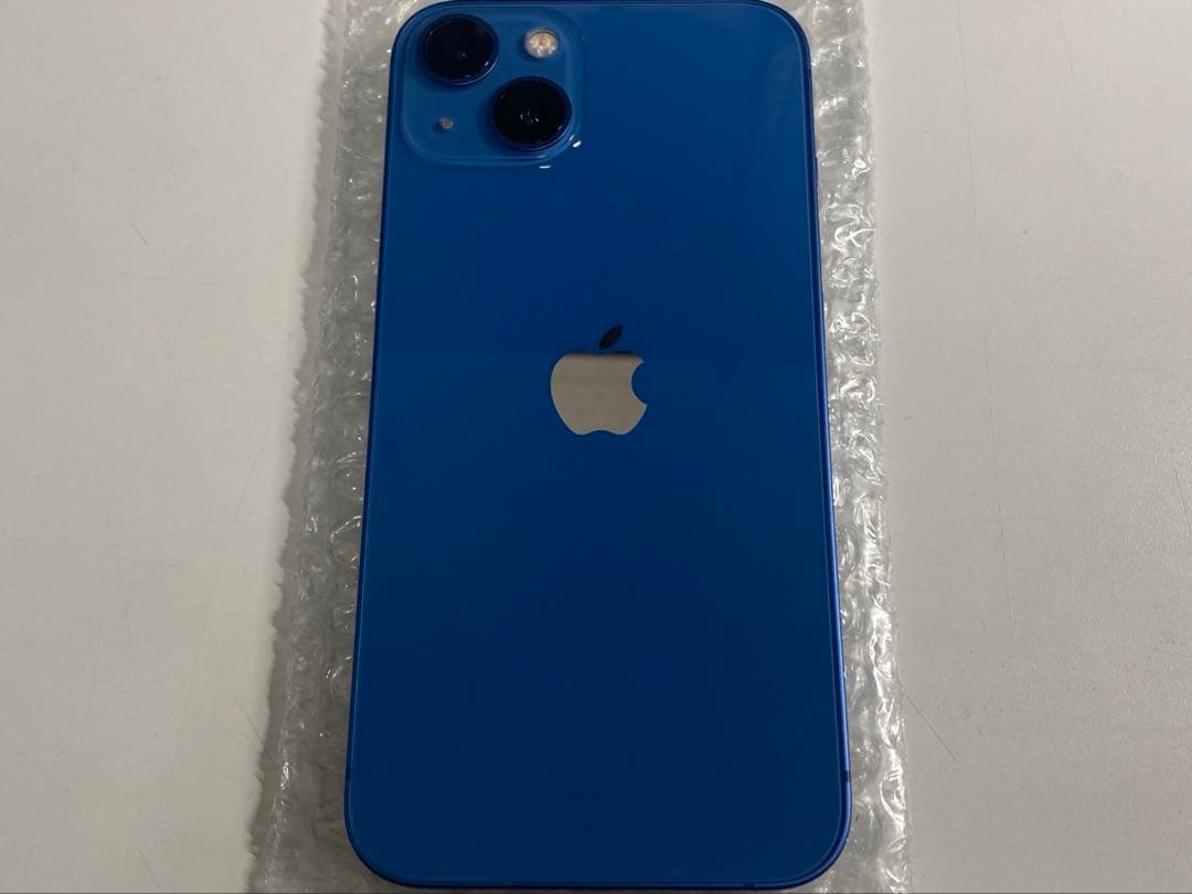 ③中古♪iPhone13 128GB SIMフリー ブルー