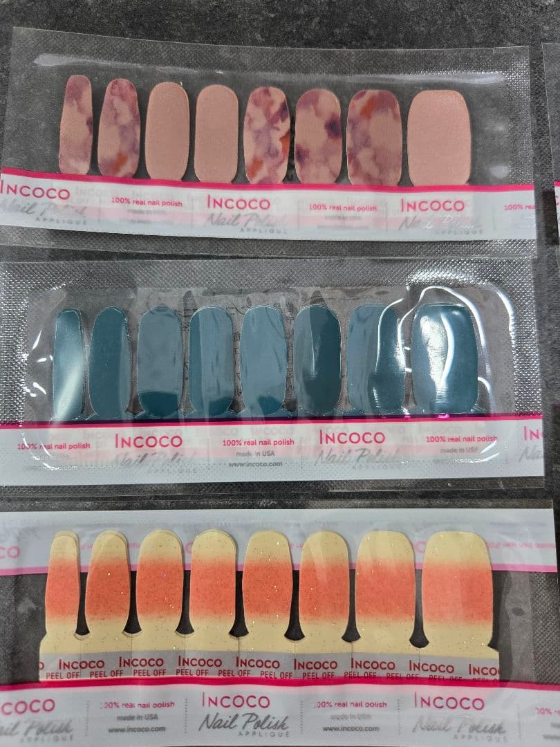 INCoco ネイルシール 12パックセット