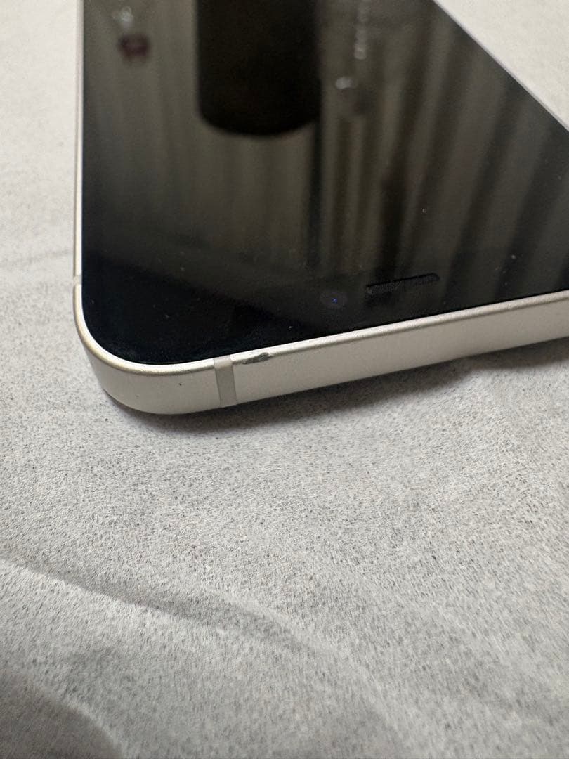 Apple iPhone 12mini White 透明なケース付