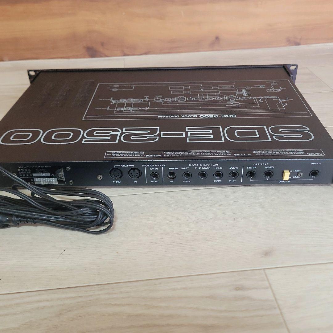 名機 Roland ローランド SDE-2500 デジタルディレイ 動作確認済み