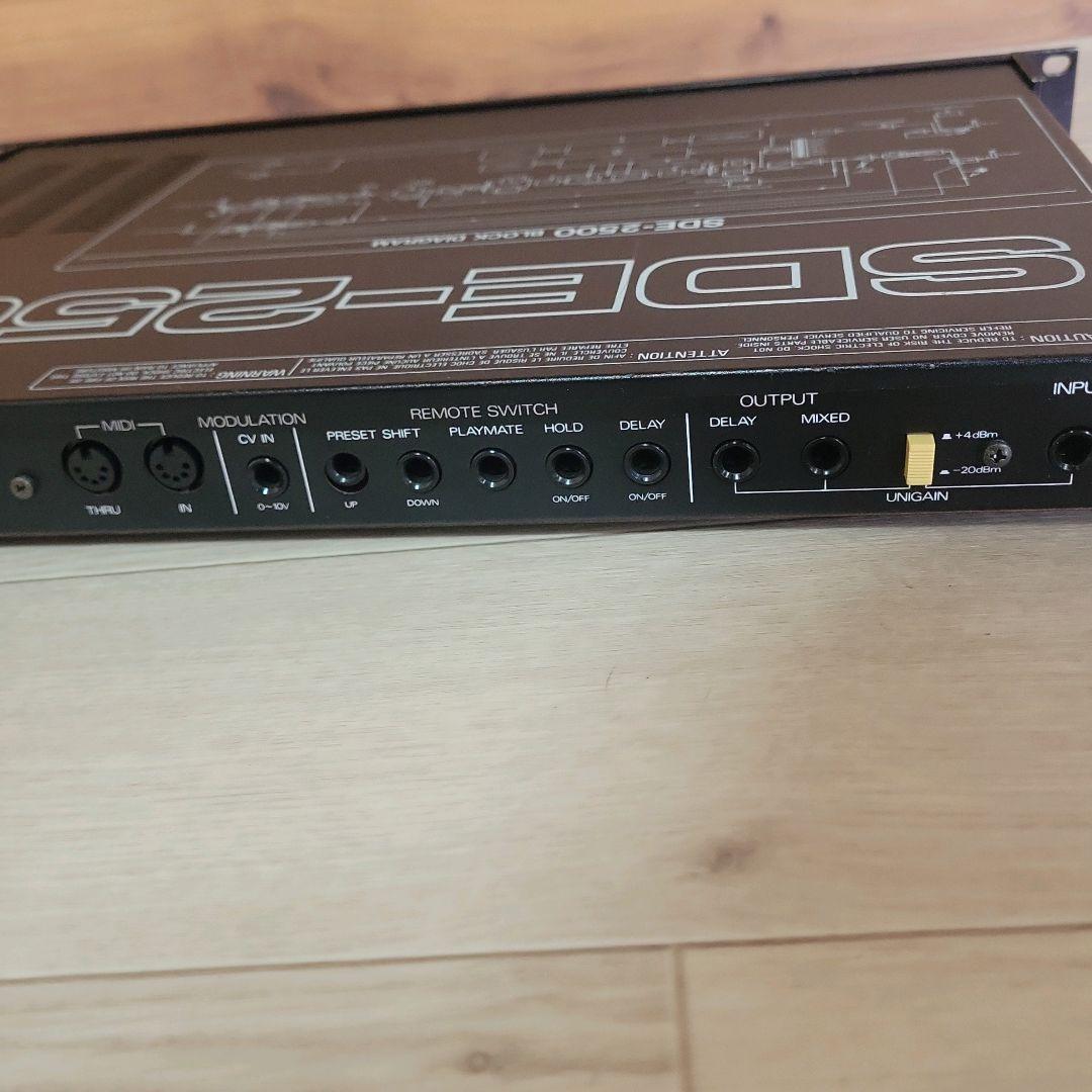 名機 Roland ローランド SDE-2500 デジタルディレイ 動作確認済み