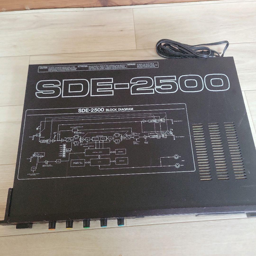 名機 Roland ローランド SDE-2500 デジタルディレイ 動作確認済み