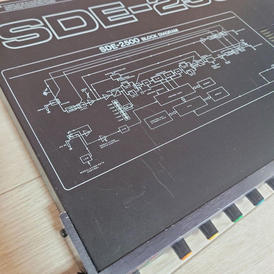 名機 Roland ローランド SDE-2500 デジタルディレイ 動作確認済み