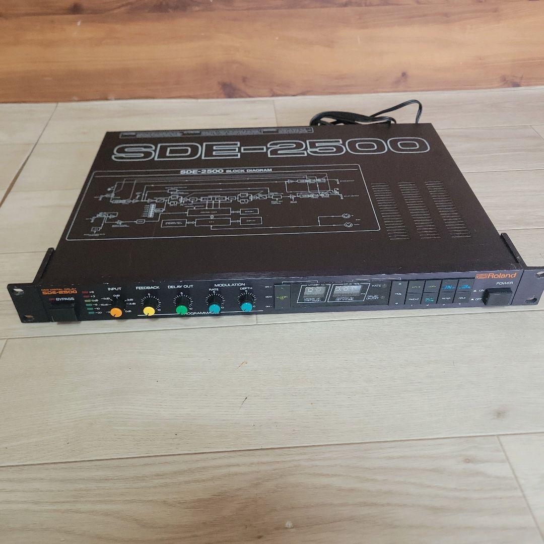 名機 Roland ローランド SDE-2500 デジタルディレイ 動作確認済み