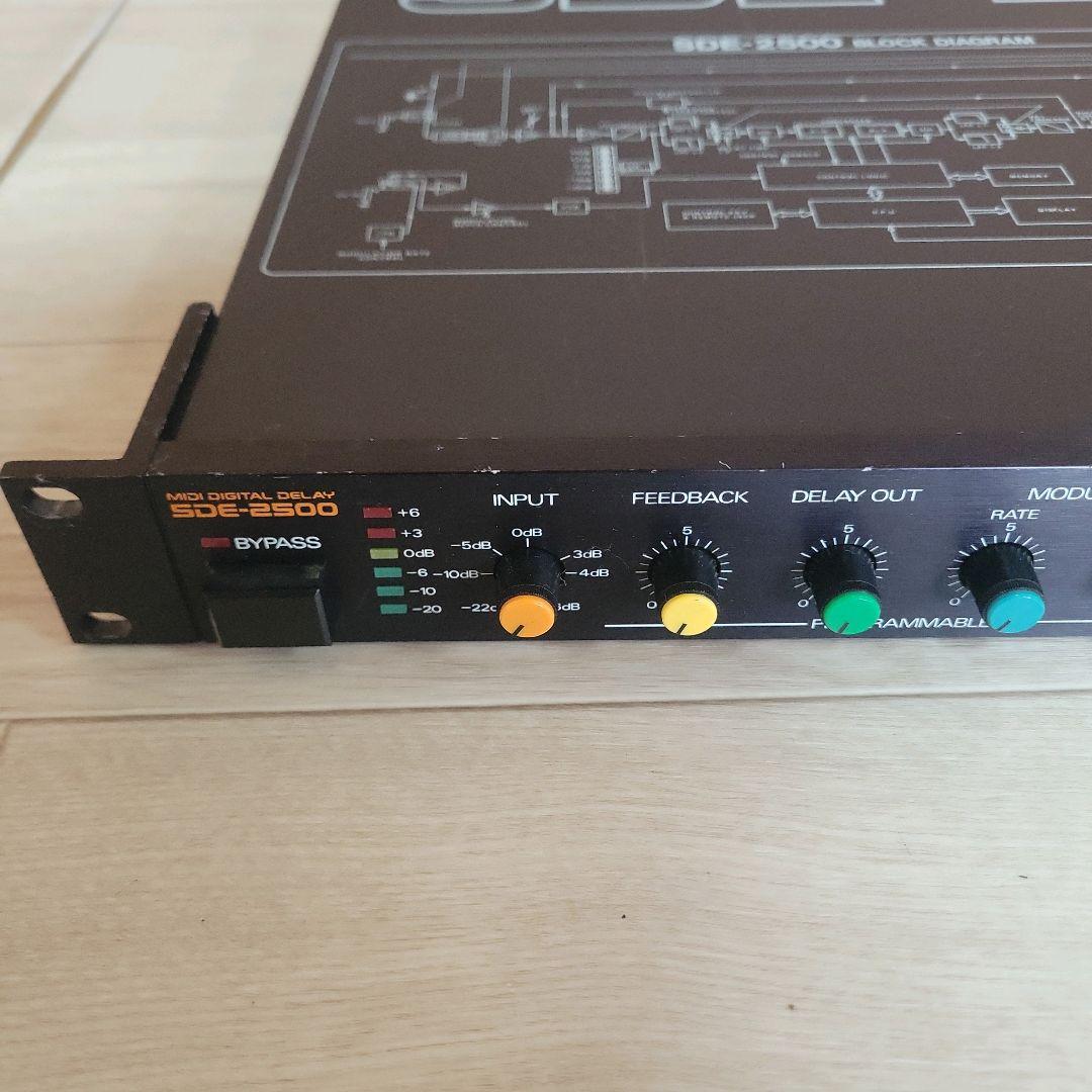 名機 Roland ローランド SDE-2500 デジタルディレイ 動作確認済み