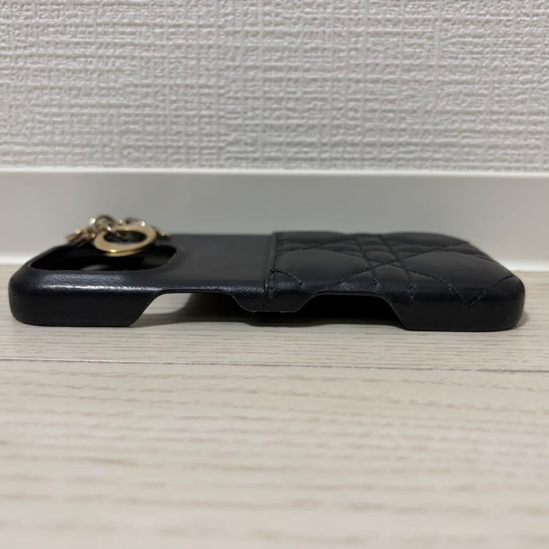 ✨超美品✨Dior　LADY DIOR　iPhone16Pro　カナージュ　黒