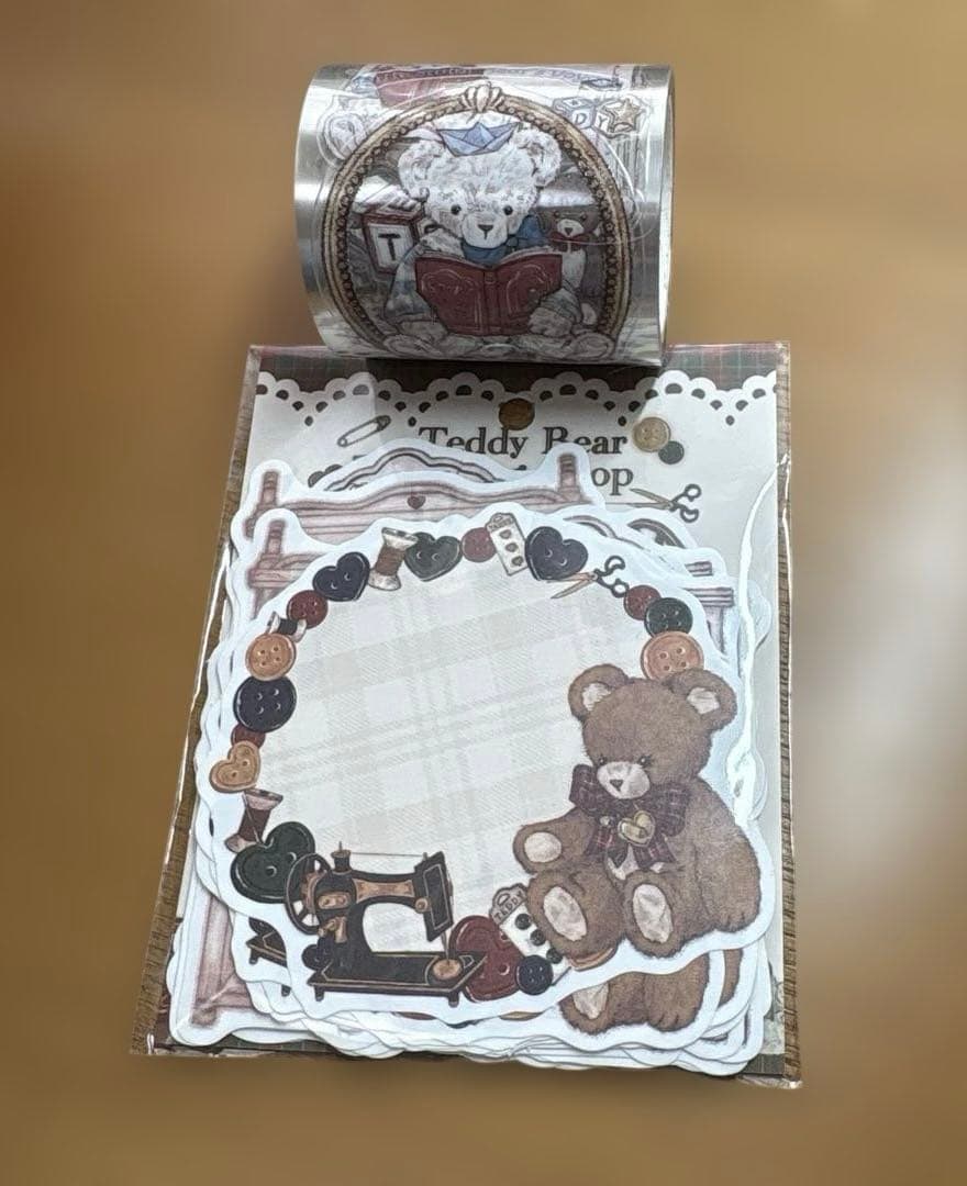 マスキングテープ、ロール付箋、PETテープの詰め合わせ