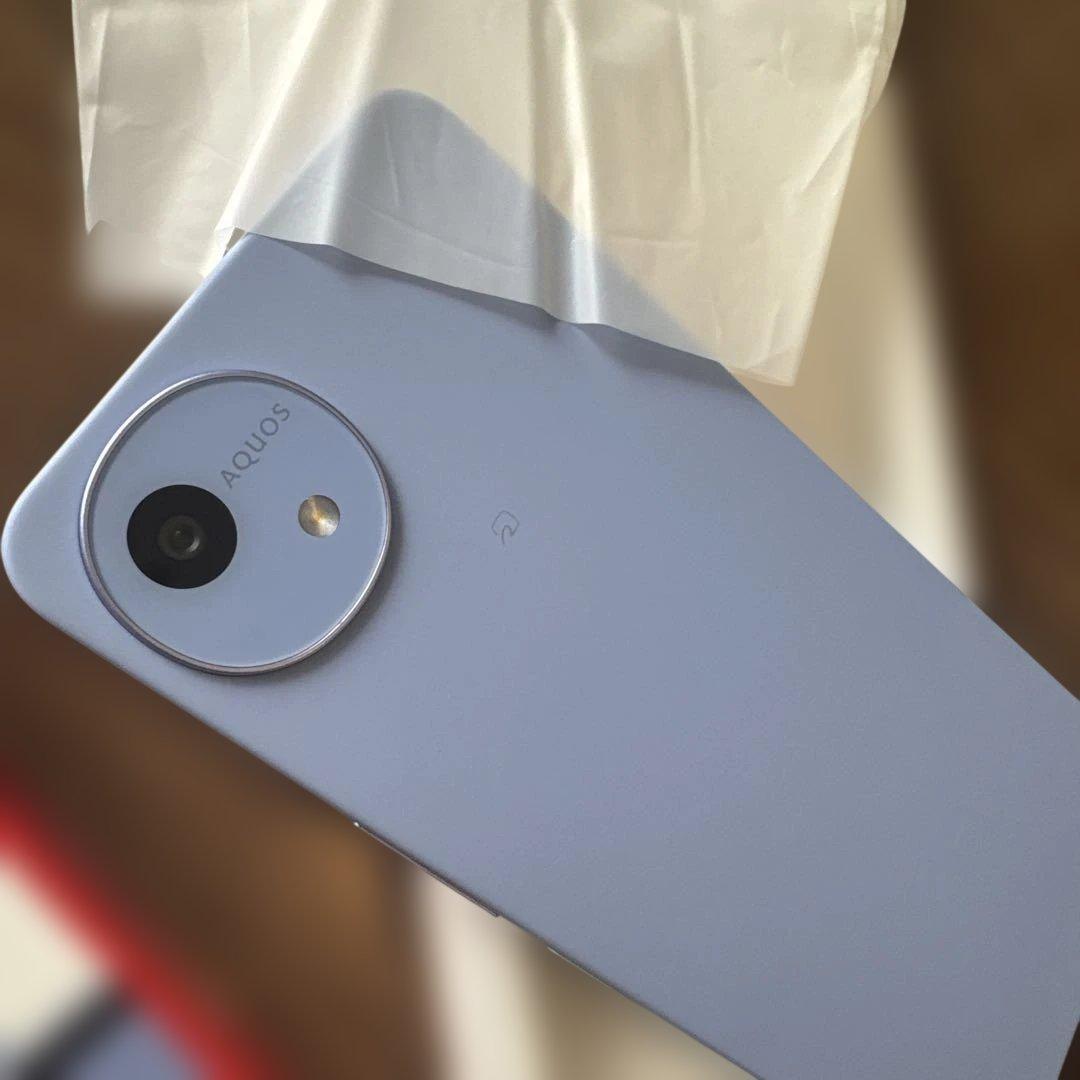 未使用！AQUOS wish 5 ライトブルー 本体simロック無し64GB