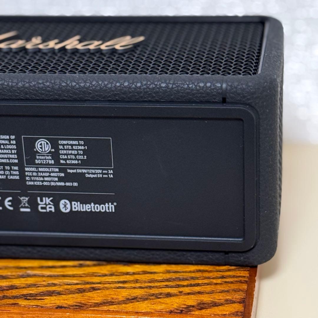 Marshall Middleton Bluetoothスピーカー【正規品】