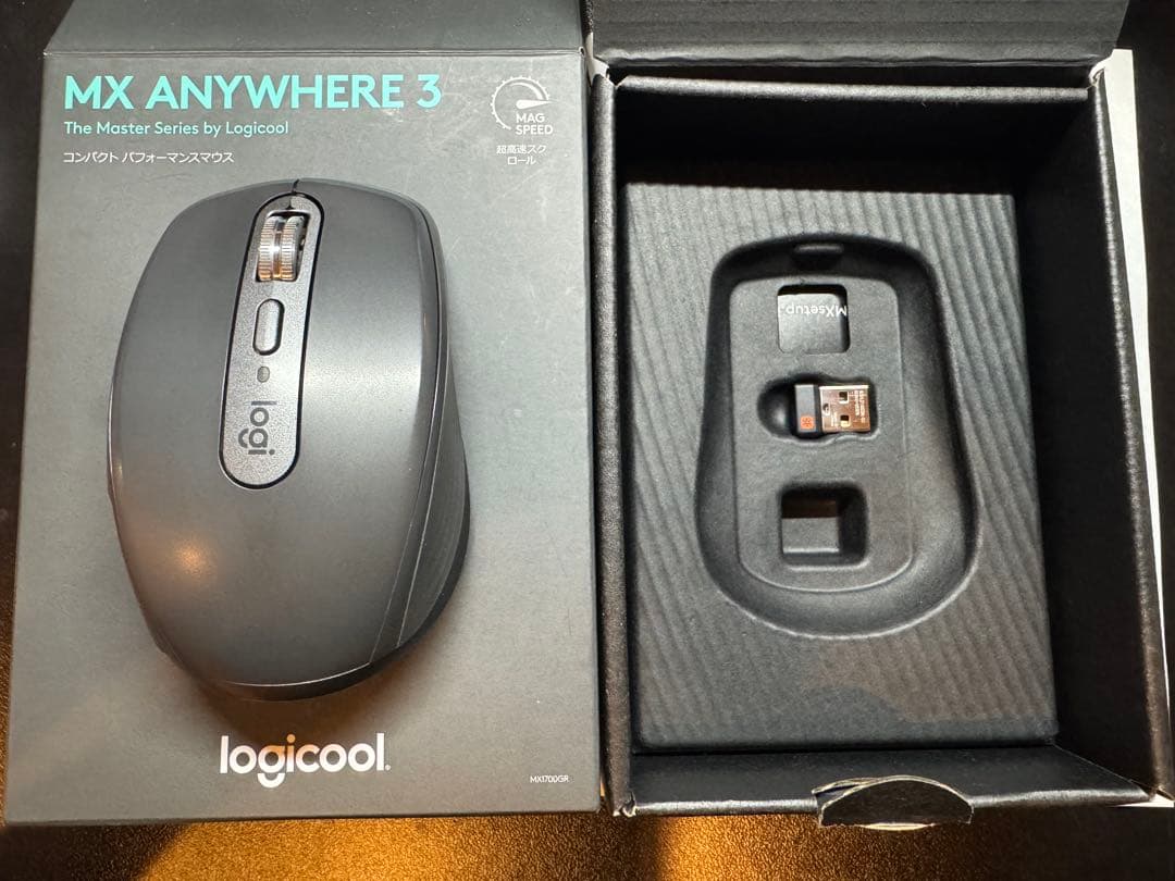 ロジクール MX anywhere 3 美品　箱付き