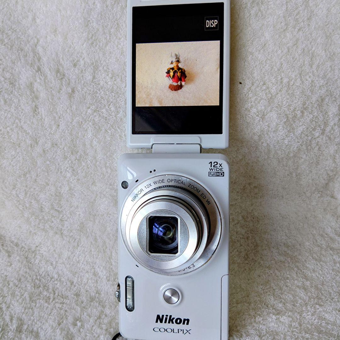 極美品 Nikon COOLPIX S6900 ホワイト Wi-Fi搭載